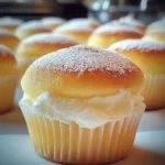 Fluffy Japanese Cotton Cheesecake Cupcakes You Must Try!
