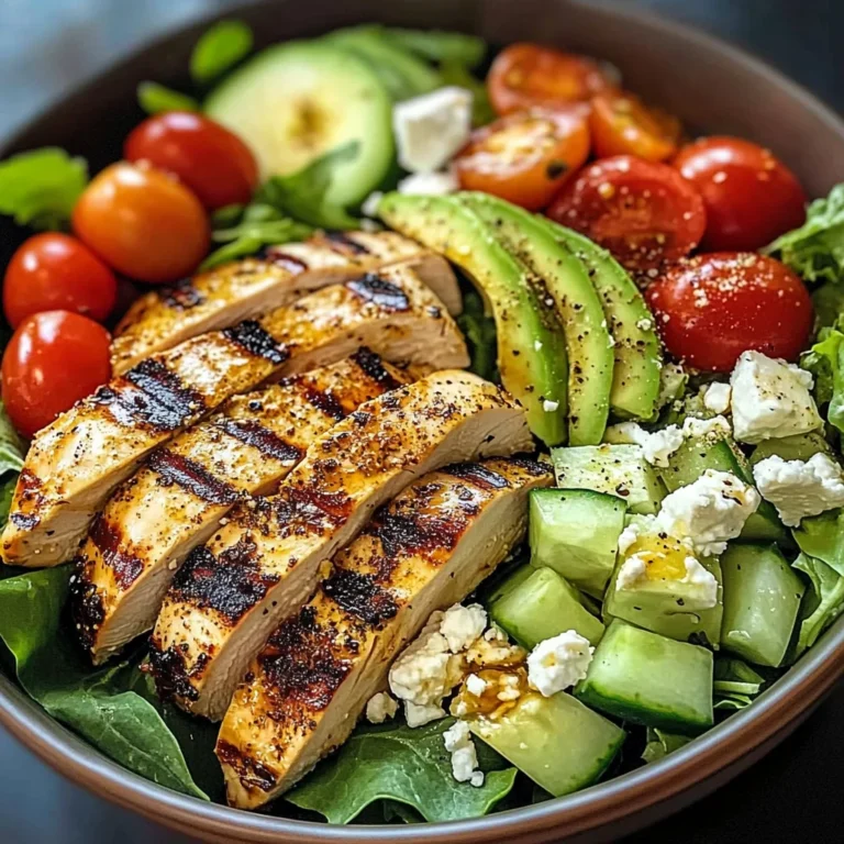 Grilled Chicken & Avocado Power Salad