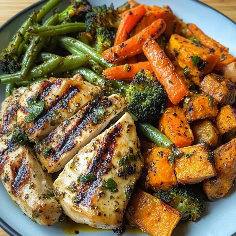 Grilled Chicken with Sautéed Mixed Veggies & Roasted Roots