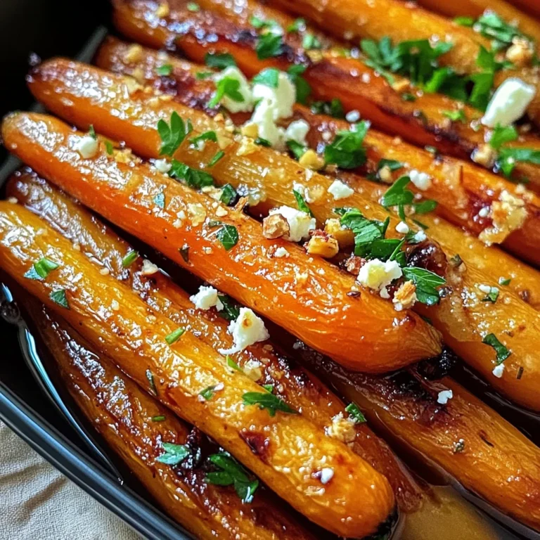 Maple Dijon Roasted Carrots