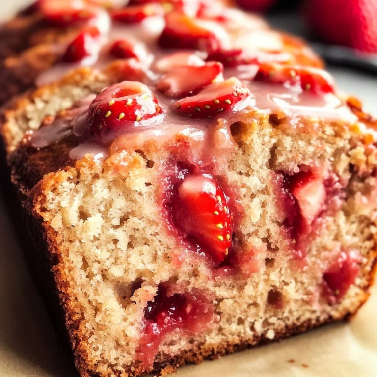 Moist Strawberry Bread (One Bowl)