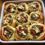 Pesto Feta Rolls