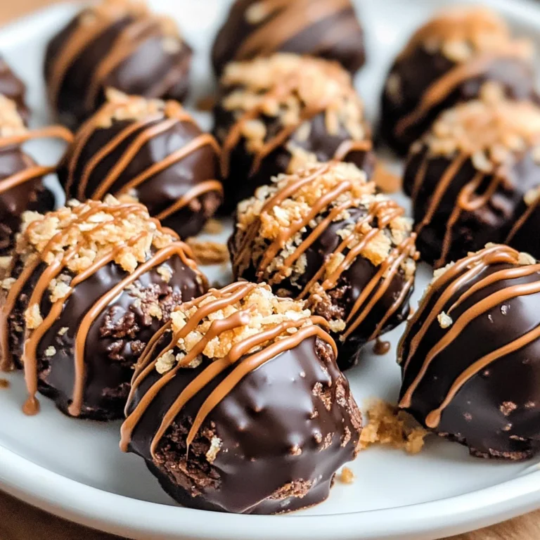 Samoa Truffles Recipe