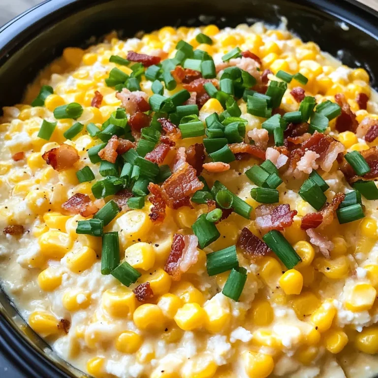 Slow Cooker Creamed Corn