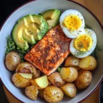 Spiced Salmon & Dill Potato Power Bowl