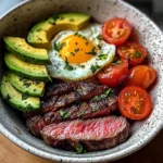 Steak and Eggs Breakfast Bowl