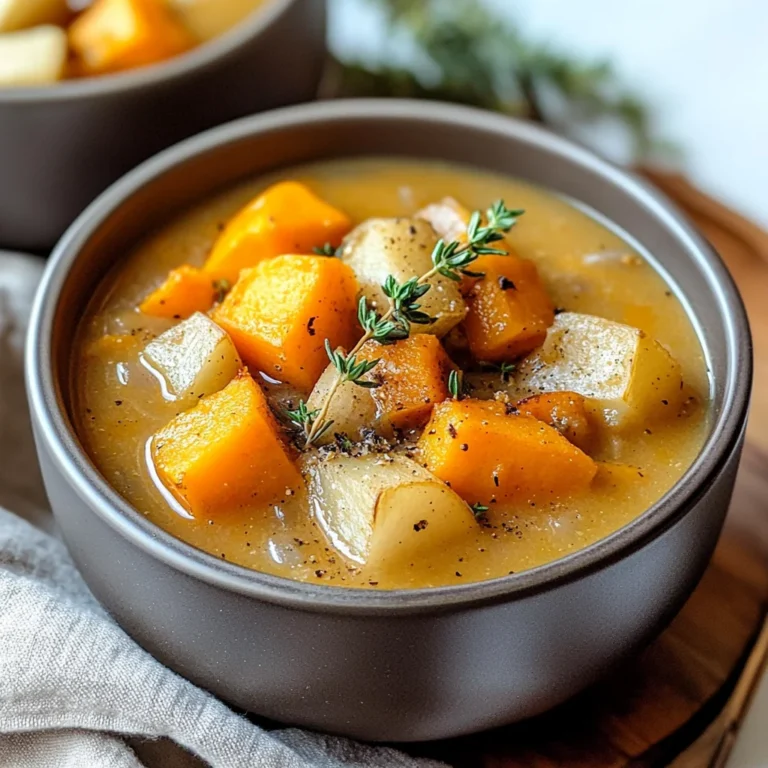 Tasty Roasted Winter Vegetable Soup