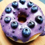 Wild Blueberry Cake Donuts