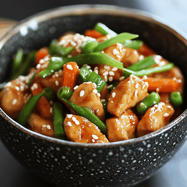 Healthy Sesame Chicken