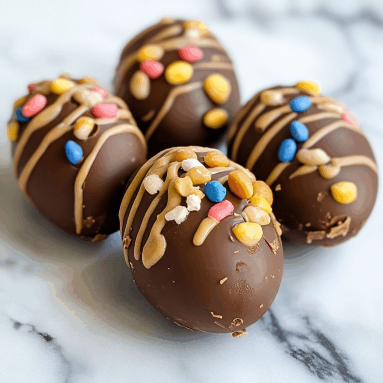 Homemade Peanut Butter Eggs