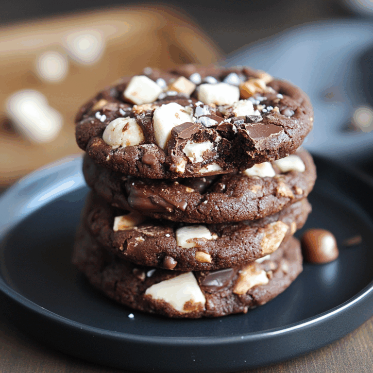 Rocky Road Chocolate Fudge Cookies