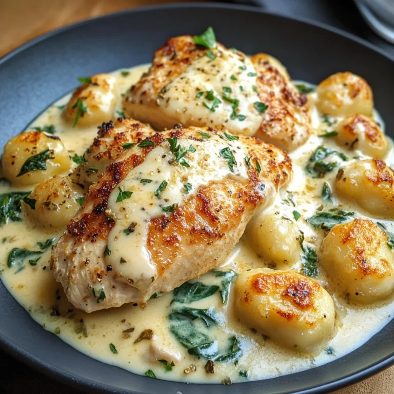Asiago Chicken Gnocchi