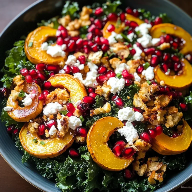 Autumn Harvest Salad with Pomegranates
