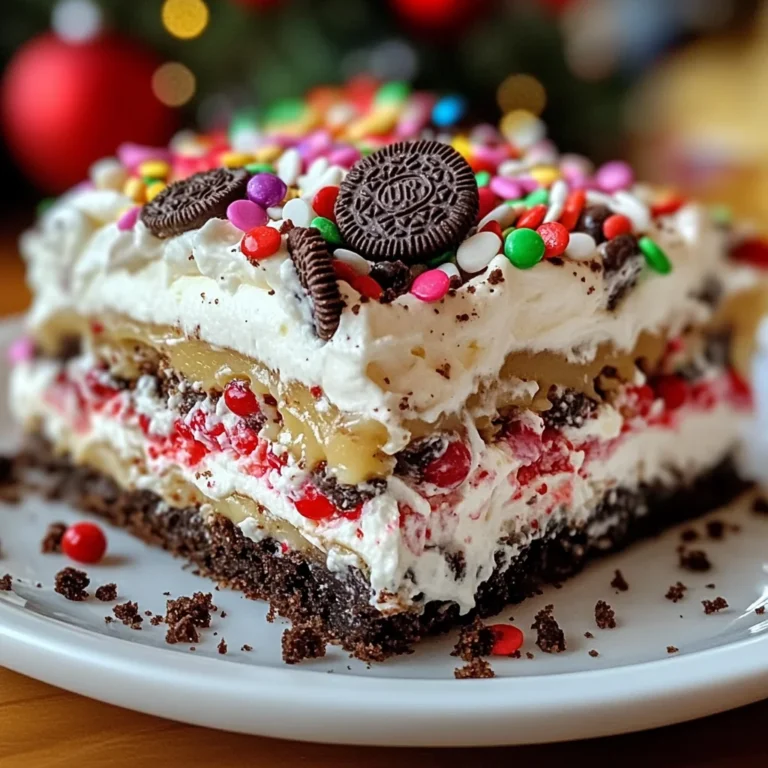 Christmas Dessert Lasagna