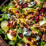 Christmas Salad with Honey Mustard Dressing