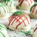Christmas Tree Cake Truffles