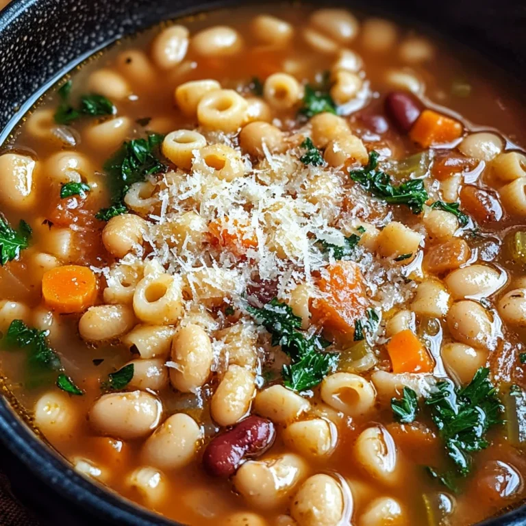 Cozy Pasta e Fagioli Soup Recipe
