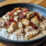 Creamy Chicken Stroganoff with Smoky Bacon