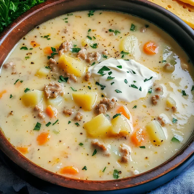 Creamy Sausage Potato Soup for Cozy Family Nights