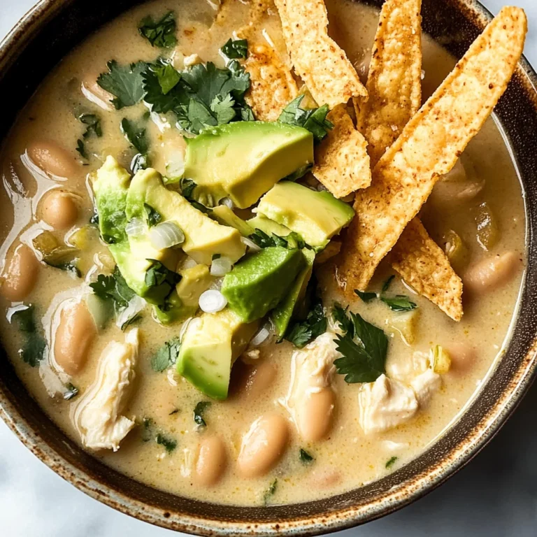 Creamy White Chicken Chili