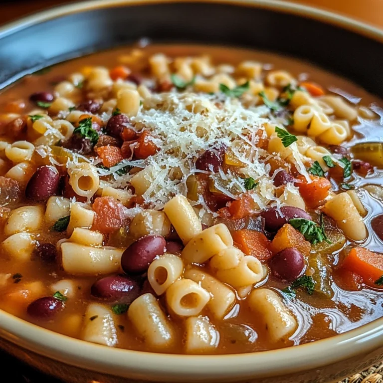 Easy Olive Garden Pasta Fagioli Soup Recipe