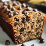 Easy Peanut Butter Chocolate Chip Banana Bread Recipe