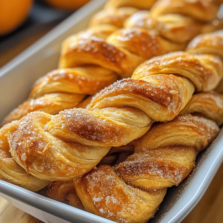 Easy Pumpkin Pie Twists: A Perfect Fall Treat