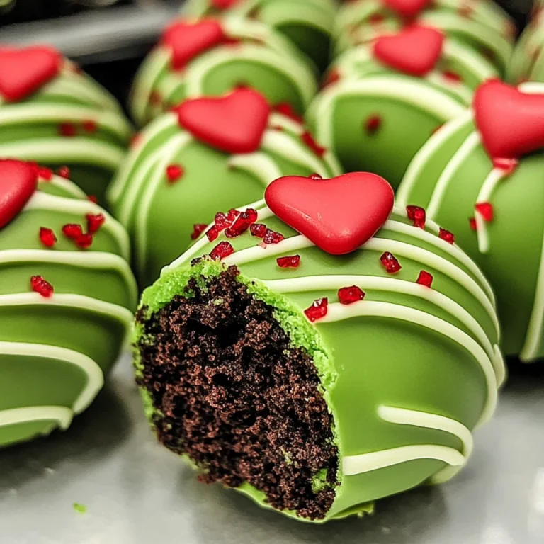 Grinch Oreo Balls