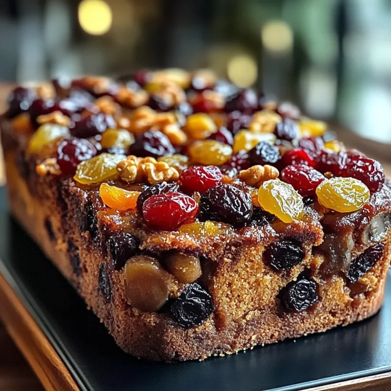 Heavenly Moist Fruitcake Recipe