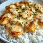 How to Make Creamy Smothered Chicken and Rice – Easy Dinner Idea