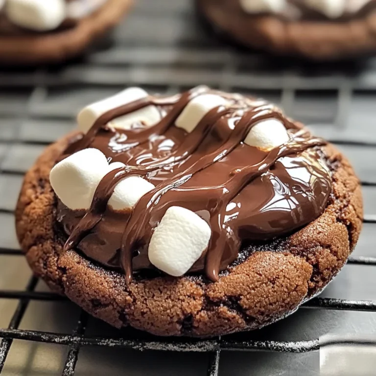 Marshmallow Hot Cocoa Surprise Cookies Recipe
