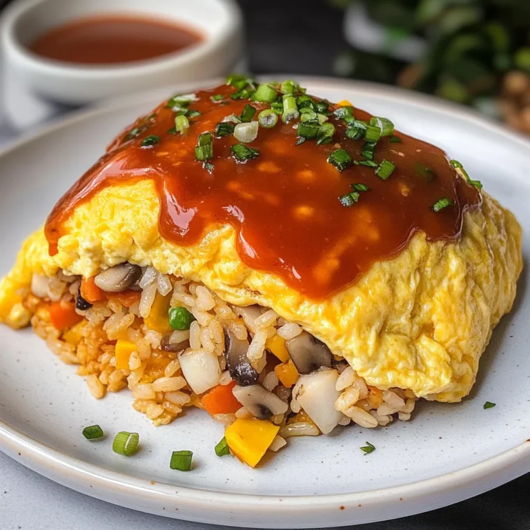 Omurice (Japanese Rice Omelet)