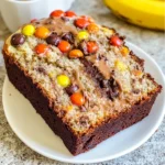 Reese's Pieces Peanut Butter Banana Bread