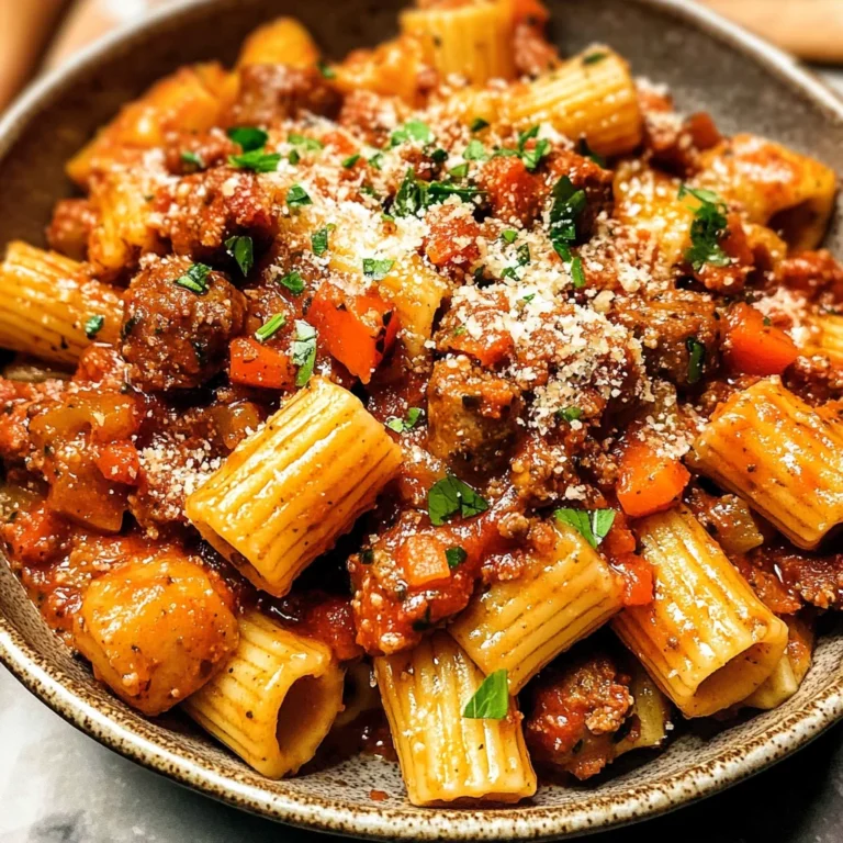 Slowly Simmered Italian Sausage Ragu (Stovetop, Slow Cooker, Instant Pot)