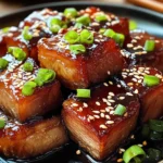 Sweet and Sticky Asian-Style beef Belly Recipe