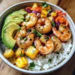 Tropical Shrimp Rice Bowl