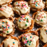 White Chocolate Peanut Butter Pretzel Bites