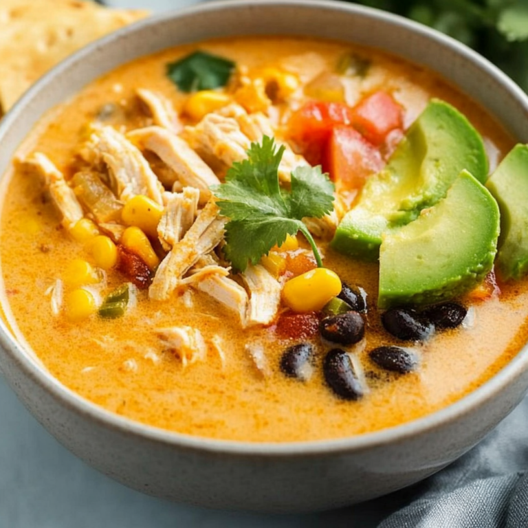 Creamy Chicken Tortilla Soup