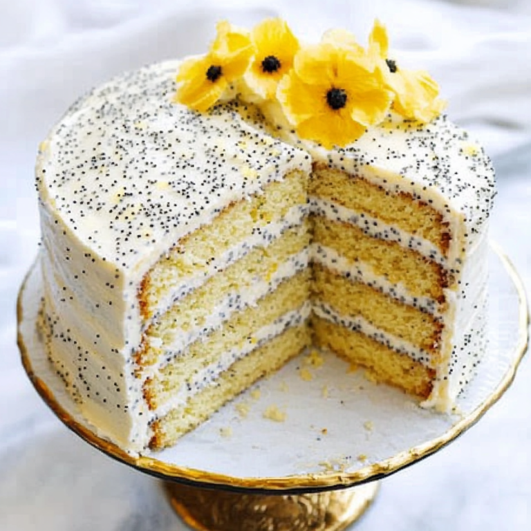Lemon Poppy Seed Cake
