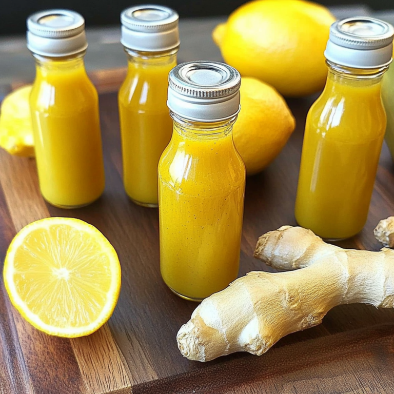 Spicy Ginger Wellness Shots