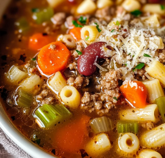 Olive Garden Pasta Fagioli Soup (Pasta Fazool)