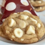 Banana Pudding Cookies with White Chocolate Chips