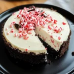 Best Christmas Peppermint Cheesecake