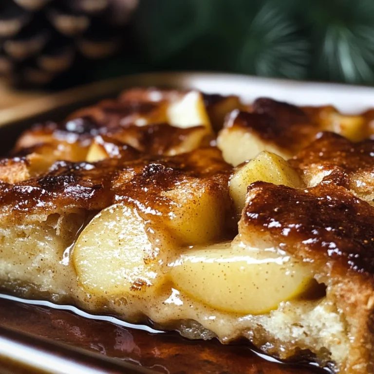 Cardamom Pear Bread Pudding