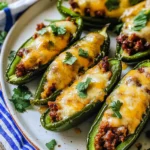 Cheese and Chorizo Stuffed Jalapeños