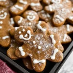 Chewy Gingerbread Man Cookies