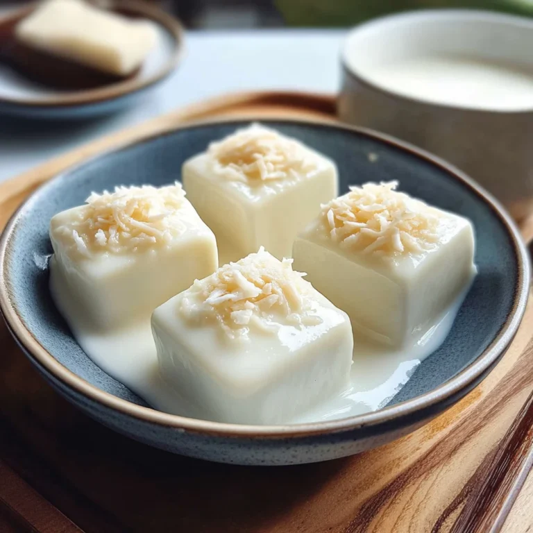 Chinese Coconut Pudding