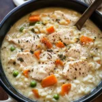 Crack Chicken and Rice Soup