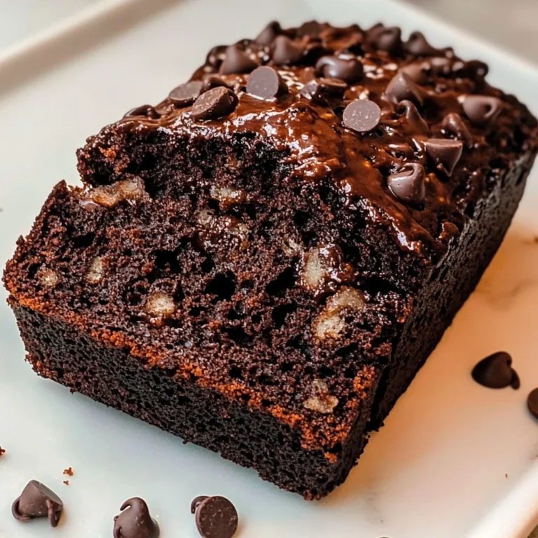 Double Chocolate Banana Bread