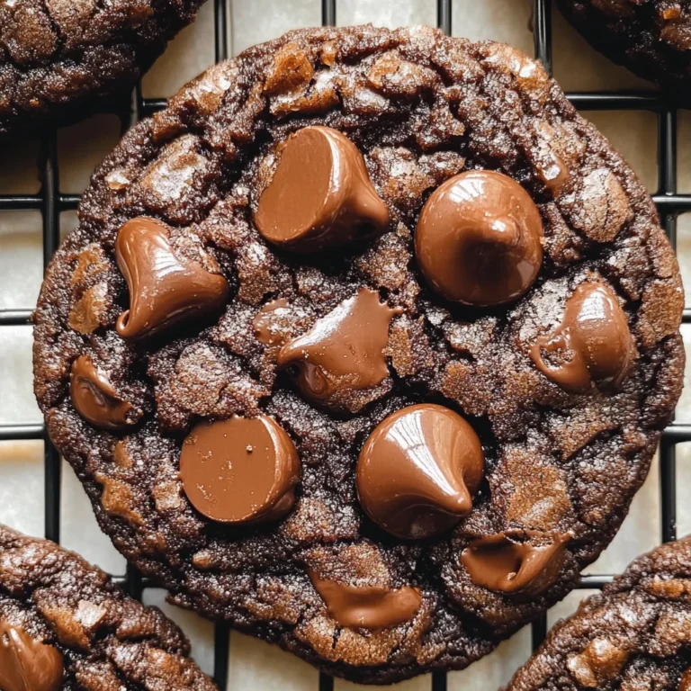 Easy Chocolate Chocolate Chip Cookies